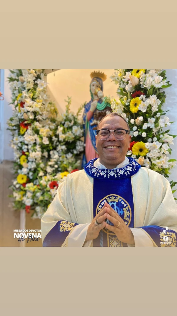 Padre Carlos Augusto da Cruz Silva por Reprodução/ Redes sociais