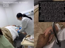 Imagem - Thais Carla desmaia durante almoço e é levada às pressas para pronto-socorro