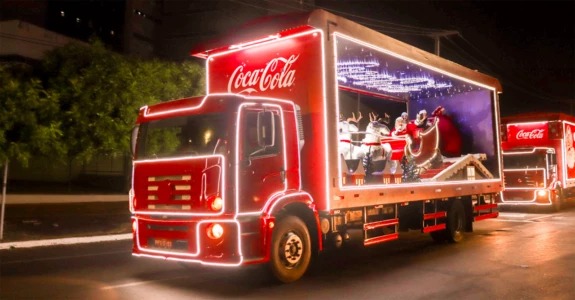 Caravana da Coca-Cola por Divulgação