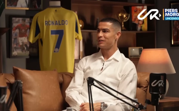 Cristiano Ronaldo em entrevista a Piers Morgan