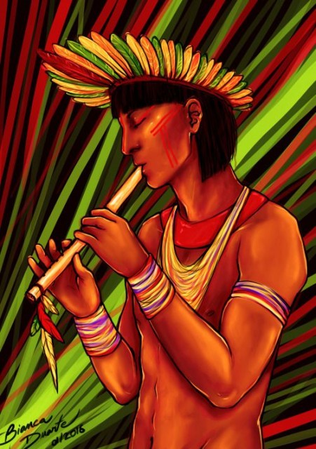 Deuses indígenas por Bianca Duarte