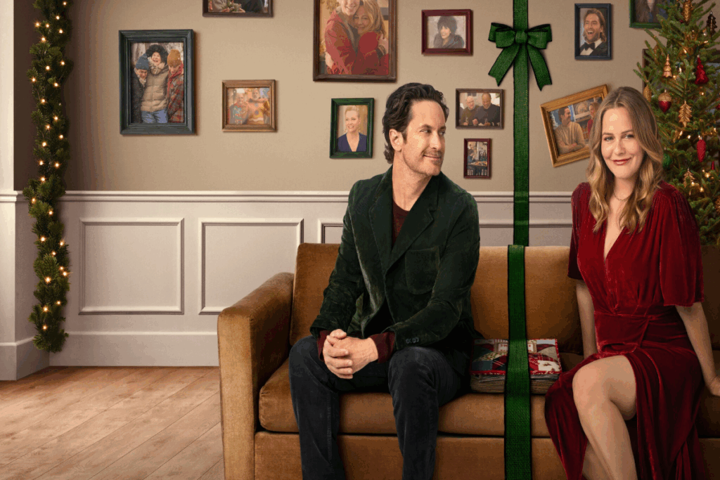 Em &#8220;Um Natal Ex-pecial&#8221;, Kate reúne a família para celebrar o Natal perfeito mesmo estando divorciada (Imagem: Reprodução digital | Netflix)