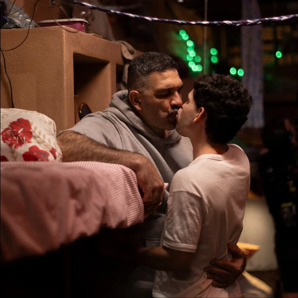 Miguel Nader como Terremoto em 'Tremembé' por Reprodução/Instagram @danielprimo @felipix 