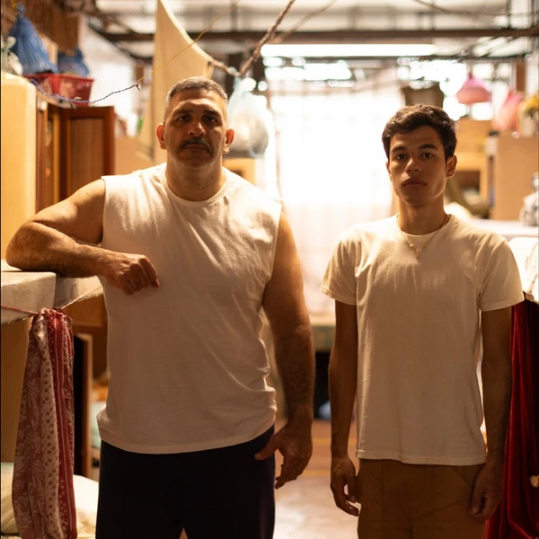 Miguel Nader como Terremoto em 'Tremembé' por Reprodução/Instagram @danielprimo @felipix 