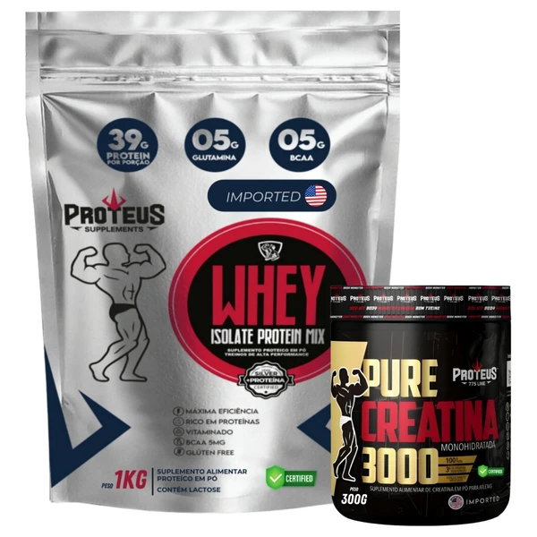 Proteus/Whey Isolate Protein Mix por Reprodução