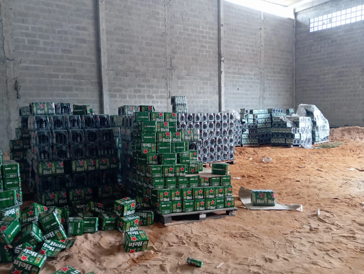 Carga de cerveja furtada é localizada em Salvador