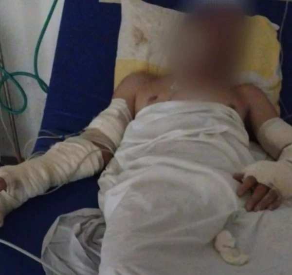 Explosão de gás foi registrada na Bahia por Reprodução