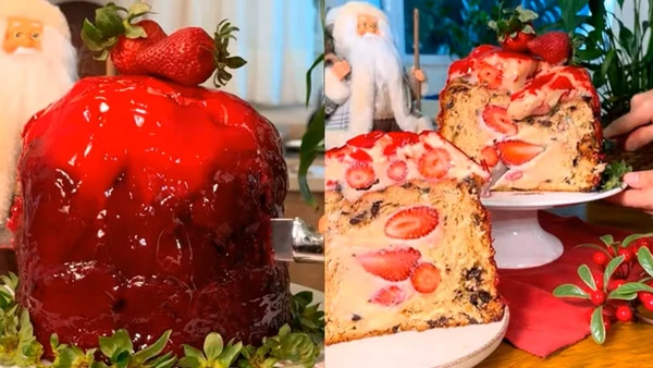 O chocotone de Morango do Amor de Pablo Figueiredo