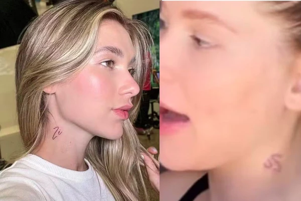 Virginia teria iniciado processo de remoção de tatuagem com nome do ex