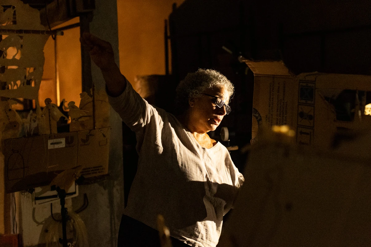 A diretora Olga Gómez