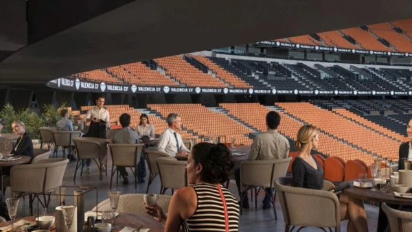 Estádio do Valencia por Reprodução