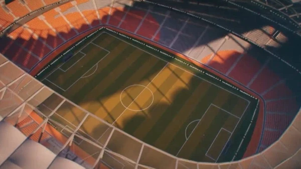 Estádio do Valencia por Reprodução