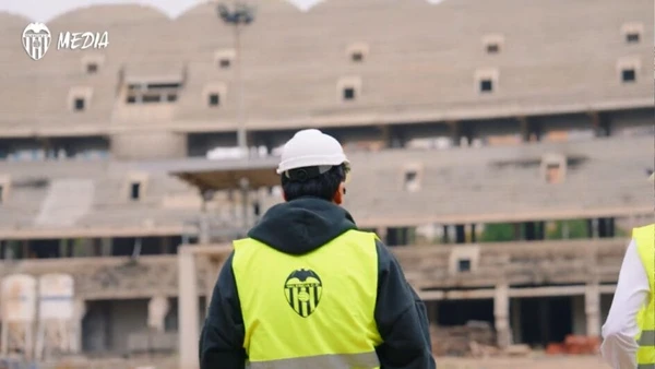Estádio do Valencia por Reprodução