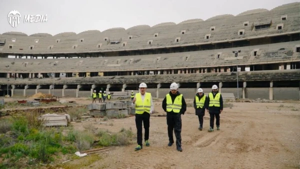 Estádio do Valencia por Reprodução