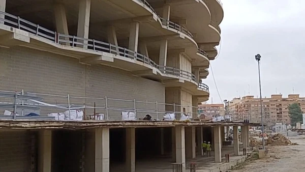 Estádio do Valencia por Reprodução
