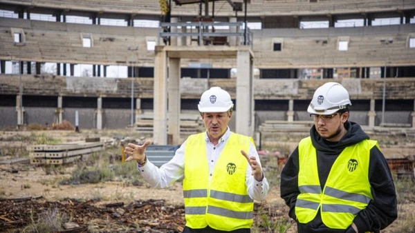 Estádio do Valencia por Reprodução