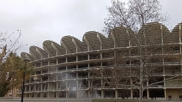 Estádio do Valencia por Reprodução
