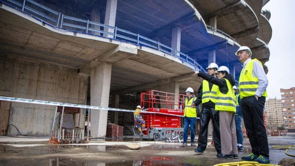 Estádio do Valencia por Reprodução