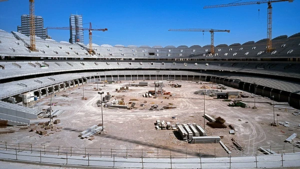 Estádio do Valencia por Reprodução