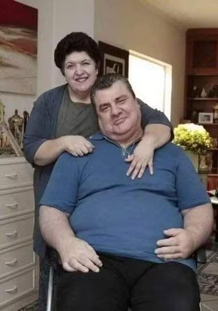 Gerson Brenner com a mulher Marta Mendonça por Reprodução/Facebook