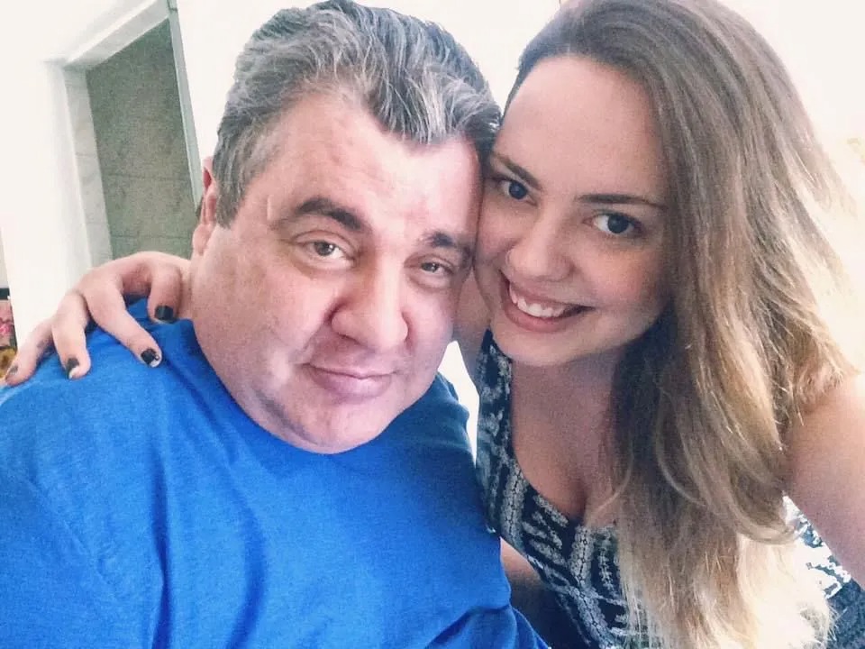 Gerson Brenner com filha, Ana por Reprodução/Instagram