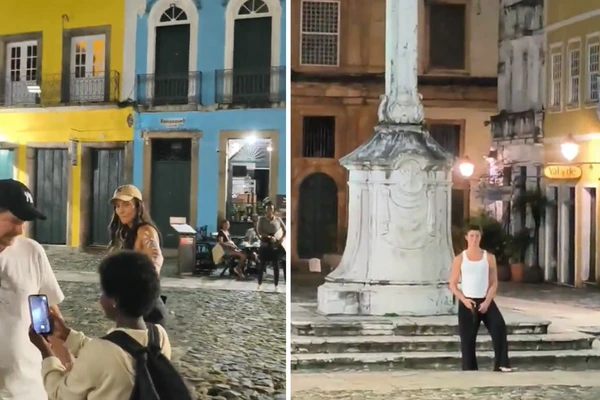 Ivete Sangalo e Shawn Mendes no Pelourinho por Reprodução