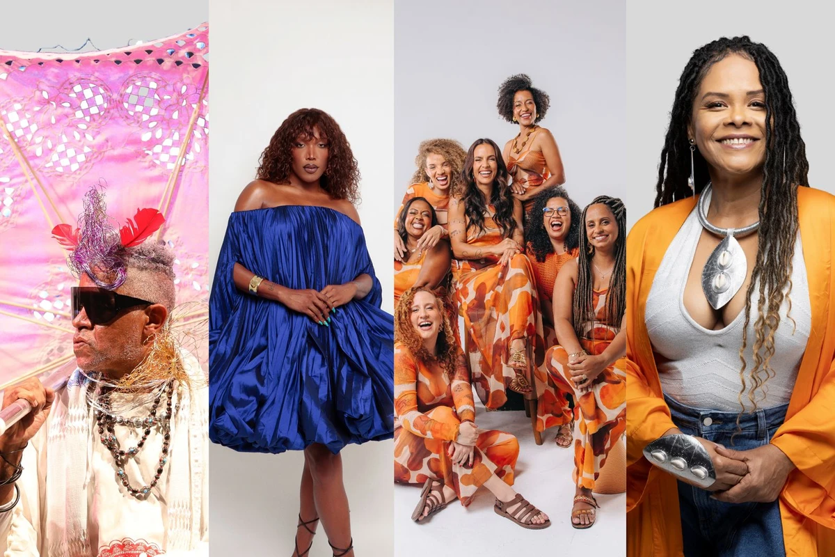 Mercado Iaô terá shows de Cortejo Afro, Majur e Sambaiana, com participação de Marcia Short por Victor Fernandez - Divulgação 