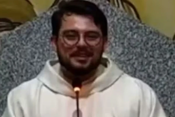 Padre Thiago Zanardi por Reprodução