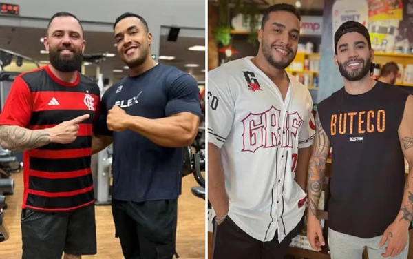 Personal de Virgínia, Michael Gomes é fisiculturista por Reprodução/Instagram