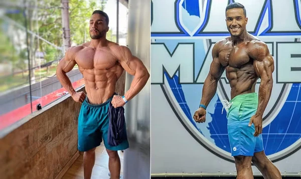 Personal de Virgínia, Michael Gomes é fisiculturista por Reprodução/Instagram