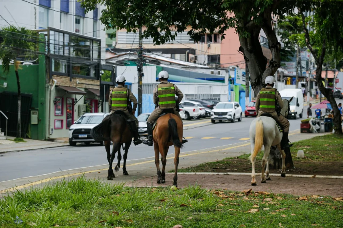 Praça Ana Lúcia Magalhães, na Pituba por Arisson Marinho/CORREIO