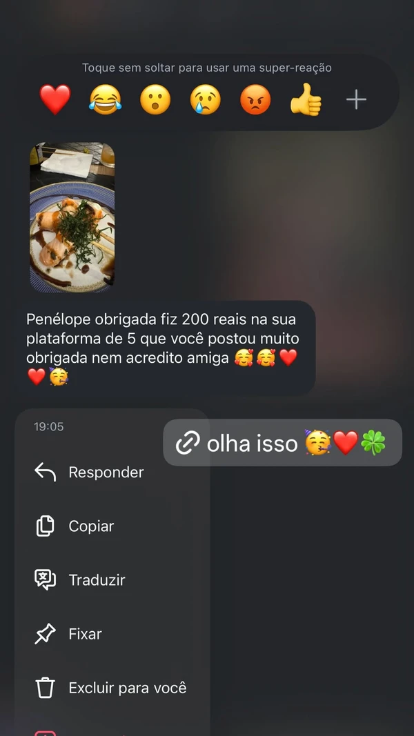 Publicações de Penélope por Reprodução/ Redes sociais