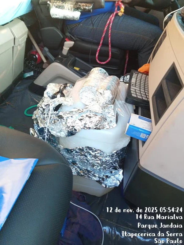 Suposta bomba por Reprodução/TV Globo