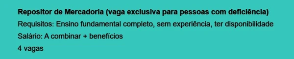 Veja vagas por Reprodução