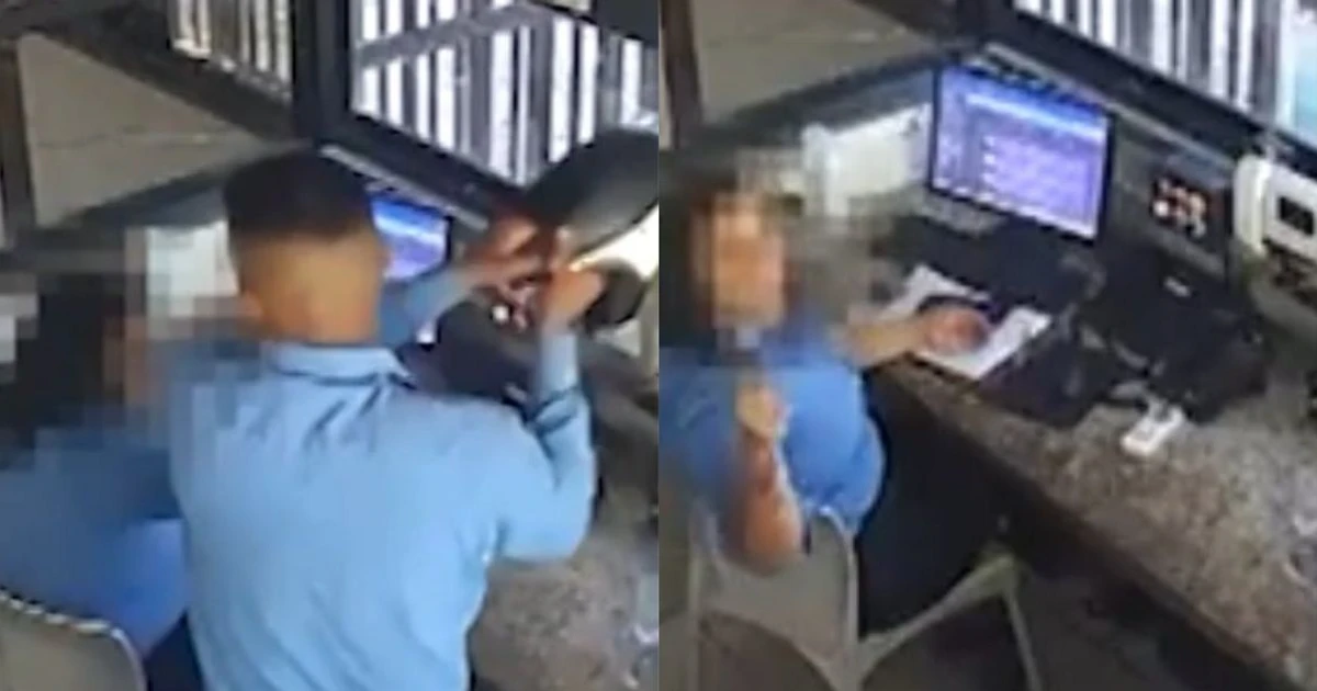 Imagem - Agressor demitido e vítima afastada: o que se sabe do caso em que porteiro agride colega com capacete
