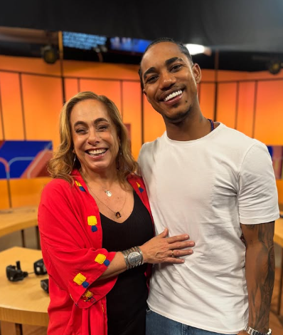 Cissa Guimarães e O Kannalha no "Sem Censura" por Reprodução