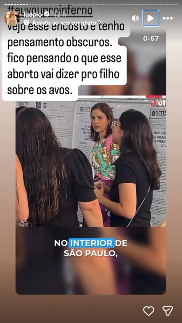 Luana Piovani detonou Suzane von Richthofen 