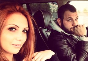 Roman Novak e esposa por REprodução