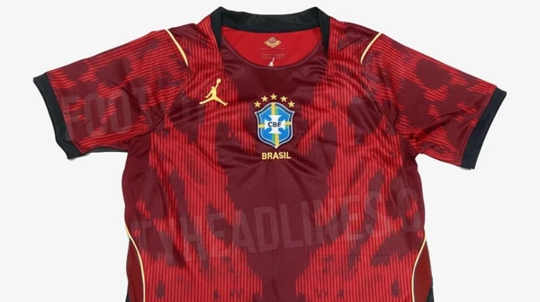 Seleção brasileira usaria uniforme vermelho na Copa do Mundo de 2026
