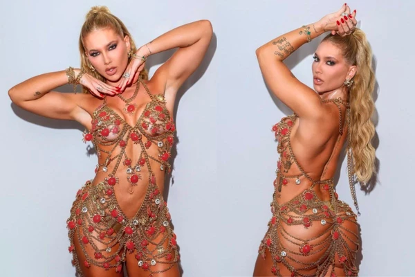 Virginia estava incomodada com região do glúteo