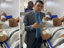 Imagem - Policial grava vídeo após ser baleado durante operação em Salvador: 'Não tem problema'