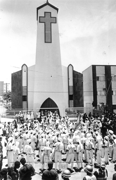 Festa tinha missa e procissão por Arquivo/CORREIO