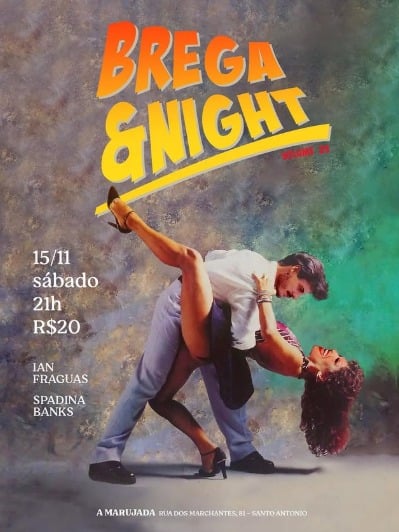 Festa Brega & Night acontece no sábado por Reprodução/Redes sociais