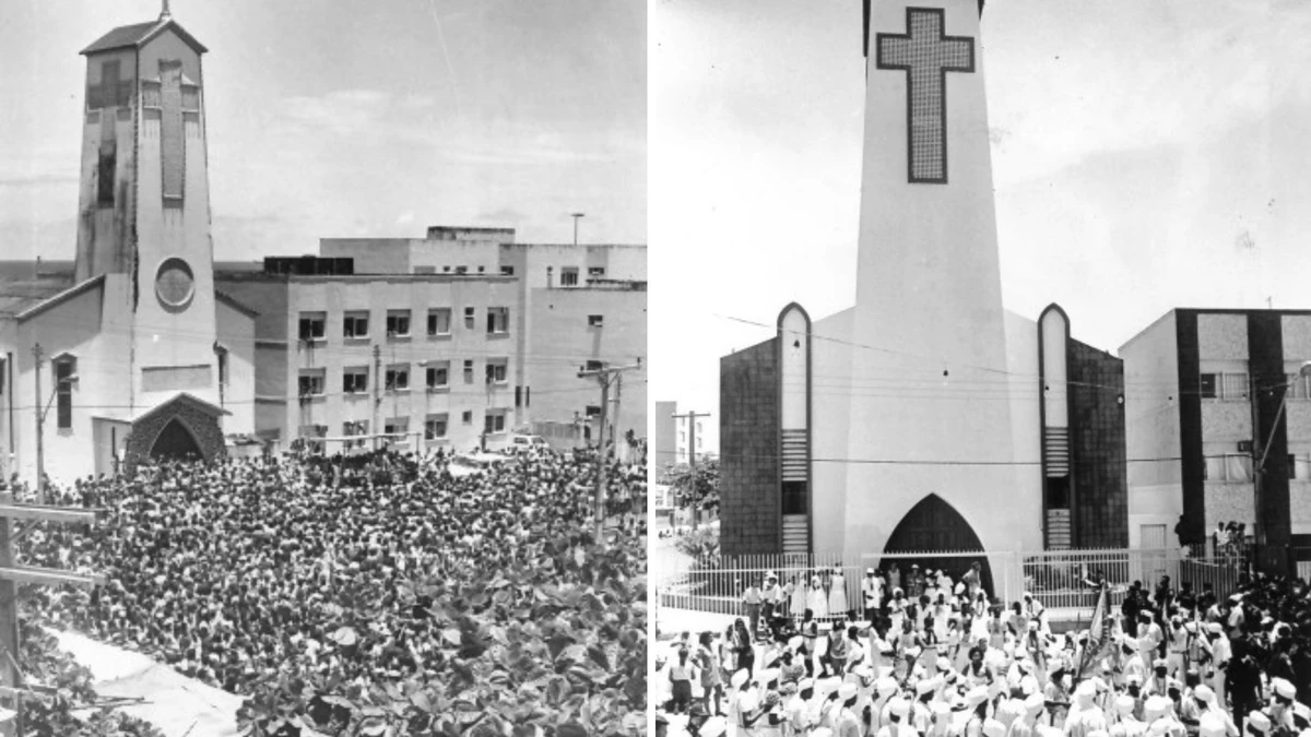 Festa de largo celebrava a padroeira do bairro