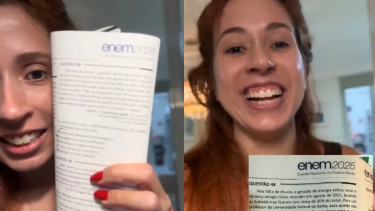 Jornalista Thais Borges respondeu questão do Enem que teve como base reportagem que ela escreveu