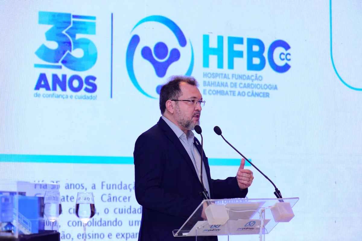 Dr. Evandro de Araújo Júnior, presidente da Fundação Baiana de Cardiologia e Combate ao Câncer (FBCCA) por Jefferson Peixoto