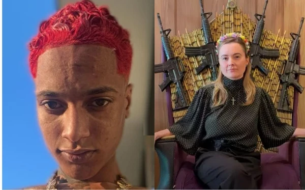 Oruam critica foto de deputada em “trono” de fuzis e viraliza nas redes