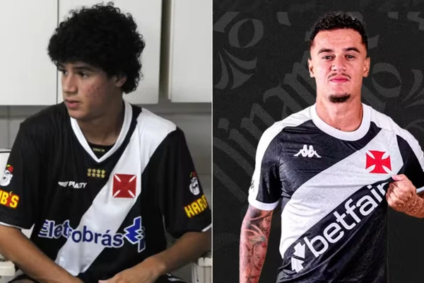 Philippe Coutinho, do Vasco  por Foto: Flickr/Vasco e Leandro Amorim/Vasco