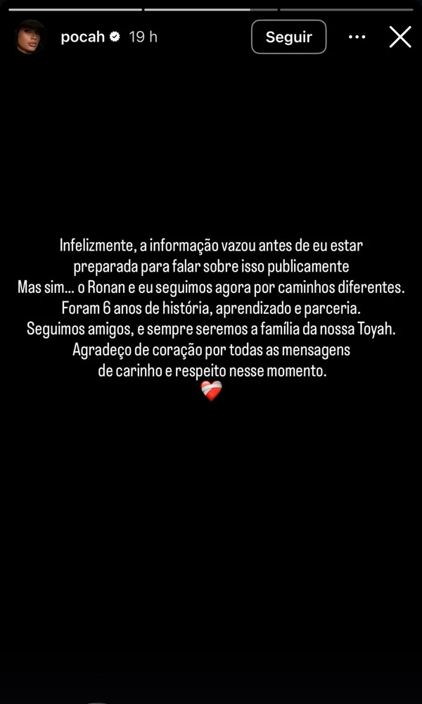 Pronunciamento de Pocah