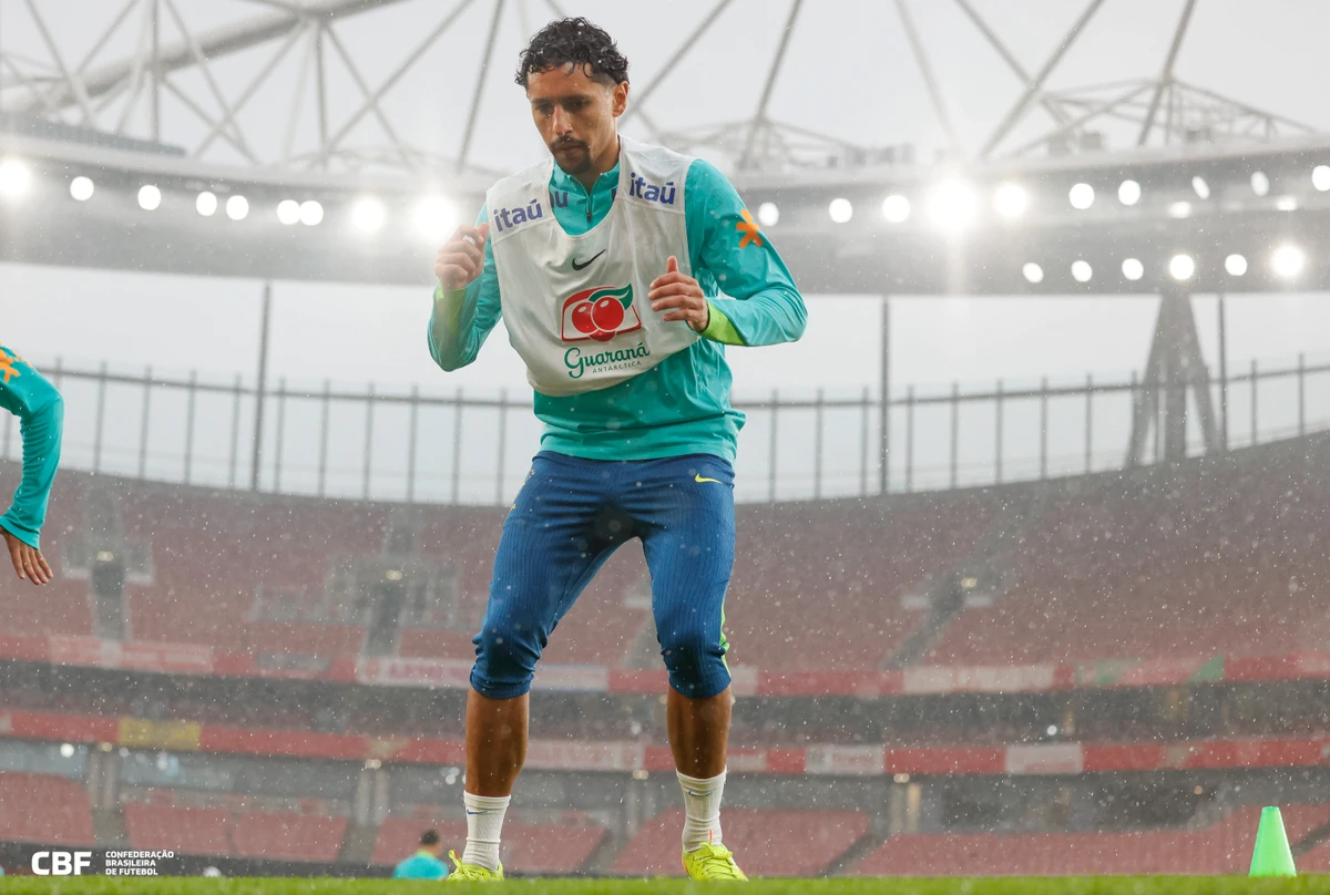 Último treino da Seleção antes de amistoso contra Senegal  por Rafael Ribeiro/CBF